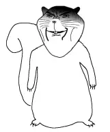 ominous squirrel subvariant:impish_squirrel variant:impjak // 615x731 // 61KB