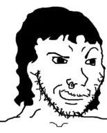 hair mullet no_glasses nosering smug stubble v:soyjak // 644x800 // 19KB