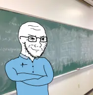 bald classroom crossed_arms glasses smug stubble teacher vanilla variant:soyak // 839x850 // 452KB