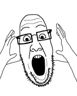 bald glasses hand open_mouth stubble variant:ppp // 1000x1233 // 74KB