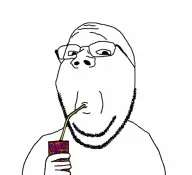 animated bald drinking glasses juice stubble variant:gapejak // 590x540 // 290KB