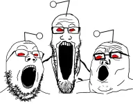 bald glasses reddit soyjak_trio stubble variant:gapejak variant:plier variant:sopranojak // 828x651 // 102KB