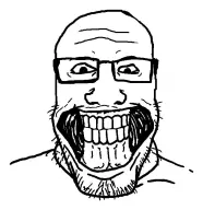 analog_horror bald glasses stubble teeth variant:plier // 674x695 // 71KB