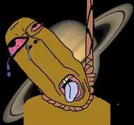 alien big_head hanging planet saturn space v:bernd // 2000x1861 // 786KB