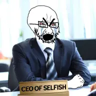 bald ceo crying glasses selfish_little_fuck stubble suit variant:soyak // 597x597 // 99KB