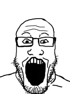 bald glasses open_mouth stubble variant:plier // 600x800 // 7.2KB