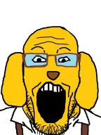 glasses janny open_mouth stubble variant:plier // 600x800 // 67KB