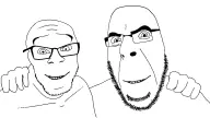 bald friendship glasses hand stubble variant:cobson variant:feraljak // 1920x1080 // 273KB